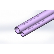 Dux Secura Lilac Polybutene Pipe20mm x 5m Straight - N4PS5L